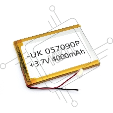 Аккумулятор Li-Pol (батарея) 5*70*90мм 2pin 3.7V/4000mAh