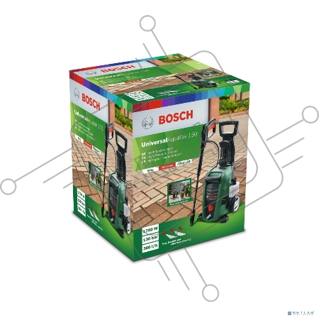 Очиститель высокого давления BOSCH UniversalAquatak 130 (06008A7B00)  1.7кВт, 130бар, 380л/ч