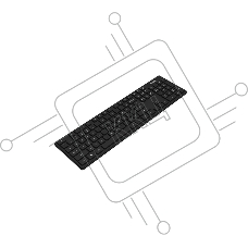 Беспроводная клавиатура Philips SPK6103, 2,4 GHz 104 клав, русская заводская раскладка, бесшумная,  чёрный