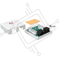 Розетка Sysmatrix SB 25EU.WH комп.RJ45 2 кат.5E UTP бел.