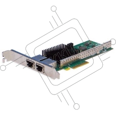 Сетевая карта Silicom PE310G2i50-T Dual Port Copper 10 Gigabit Ethernet PCI Express Server Adapter X4 Gen 3.0, Based on Intel X550-AT2, RoHS compliant (analog X550T2)