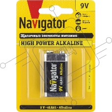 Элемент питания алкалиновый NAVIGATOR 