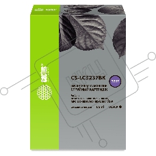 Картридж струйный Cactus CS-LC3237BK черный (65 мл) для Brother HL-J6000DW/J6100DW