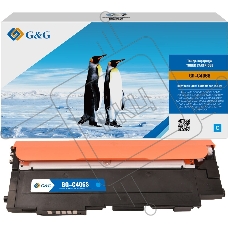 Картридж лазерный G&G GG-C406S голубой (1000 стр.) для Samsung CLP-360/362/363/364/365/367/368 CLX-3300/3302/3303/3304/3305/3307