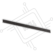 Трековый светильник GL2345 BK черный IP20 30W 3CCT 3000-6400K 48V 600*10*37