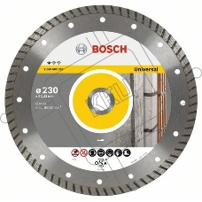 Алмазный диск универсальный Bosch Standard for Universal Turbo (2608602397) d=230мм d(посад.)=22.23мм (угловые шлифмашины)