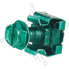 Гайки закладные Panduit (CNBK) заземляющие с болтами #12-24 50 шт