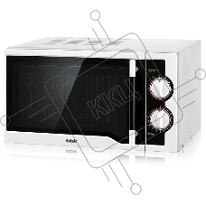 Микроволновая печь BBK 20MWS-712M/WB белый, 20 л, 700 Вт, переключатели - поворотный механизм