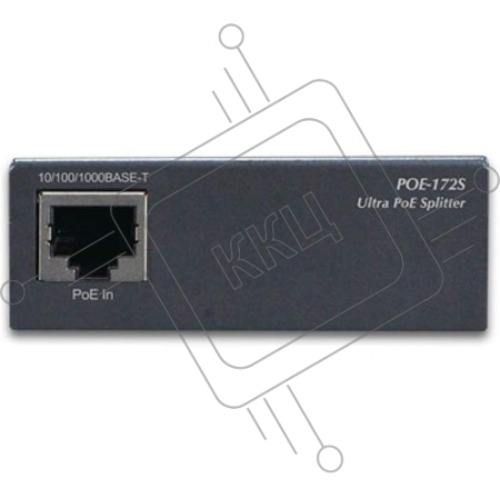 POE-172S сплиттер, встроенный БП Single Port 10/100/1000Mbps 95W Ultra PoE Splitter (12V/19V/24V)
