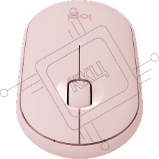 Мышь беспроводная Logitech Pebble M350 розовый, 1000 dpi, радиоканал, Bluetooth, USB, кнопки - 3