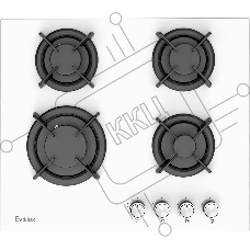Газовая варочная панель EveluxHEG 605 WG