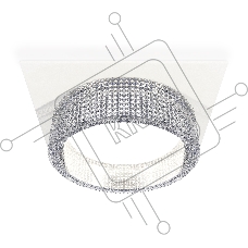 Комплект встраиваемого светильника Ambrella light XC8061030 SWH/CL белый песок/прозрачный GX53 (C8061, N8480)