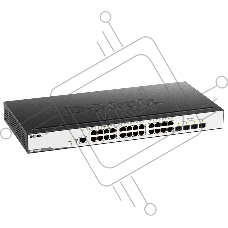 Коммутатор D-Link DGS-3000-28X/B, L2 Managed Switch with 24 10/100/1000Base-T ports and 4 10Gbase-X SFP+ ports.16K Mac address, 802.3x Flow Control, 4K of 802.1Q VLAN, VLAN Trunking, 802.1p Priority Queues, Tra