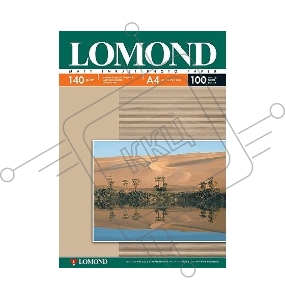 Фотобумага LOMOND Односторонняя Матовая 140г/м2, A4(21x29)/25л.