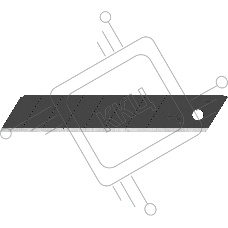Лезвие OLFA (OL-LBB-10B) BLACK MAX сегментированное, 18х100х0,5мм, 10шт