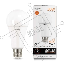 Лампа светодиодная Led Elementary A67 30Вт E27 3000К Gauss 73219