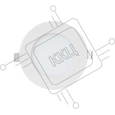 Светильник ДВО RLP-eco 6Вт 230В 4000К 420Лм 120/100мм IP40 бел. IN HOME 4690612009995