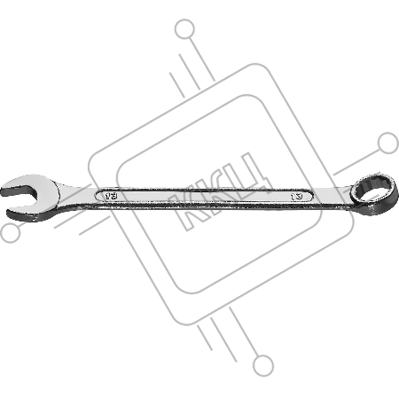 Комбинированный гаечный ключ 13 мм, СИБИН