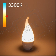BLE1431/ Светодиодная лампа Свеча на ветру СDW LED D 8W 3300K E14