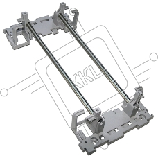Настенные кронштейны открытой монтажной рамы, 2 шт.