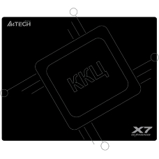 Коврик A4Tech A4-X7-200MP, черный, для игровой мыши размер- 250х200х3мм2,300