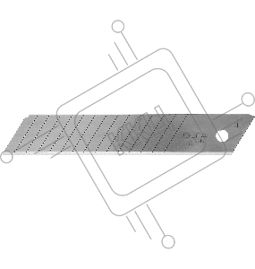 Лезвия для канцелярского ножа OLFA OL-LBD-10  18мм