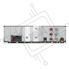 Автомагнитола Kenwood KMM-BT408 1DIN 4x50Вт