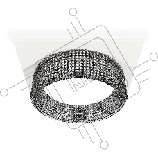 Комплект встраиваемого светильника Ambrella light XC8061031 SWH/BK белый песок/тонированный GX53 (C8061, N8484)