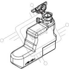 Бункер отработанного тонера Kyocera WT-3100 (2LV93020) для FS-2100D/2100DN/4100DN/4200DN/4300DN