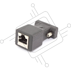 Переходник RJ45 на DB9 15 pin папа