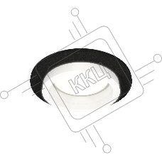 Комплект встраиваемого светильника Ambrella light XC6513065 SBK/FR черный песок/белый матовый MR16 GU5.3 (C6513, N6245)