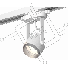 Светильник Ambrella light XT6601022 WH/MCH белый/хром матовый MR16 GU10 (C6601, N6123)