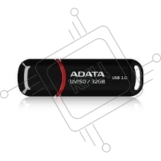 Флеш диск ADATA Flash Drive 32Gb UV150 AUV150-32G-RBK {USB3.0, Black}