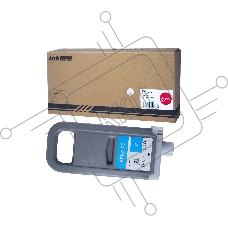 Картридж струйный Sakura 9822B001 (PFI-707C) для Canon, голубой, 700 мл.