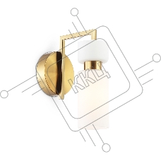 Настенный светильник Ambrella light LH56130 BS/FR латунь/белый матовый E14 max 40W 150*100*210