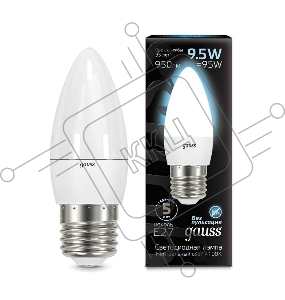 Лампа светодиодная Led Candle E27 9.5Вт 4100К Gauss 103102210