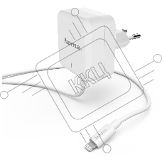 Сетевое зар./устр. Hama H-183318 3A PD для Apple белый (00183318)