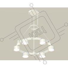 Светильник Ambrella light XR92031100/6 SWH белый песок GX53 (A9203, C9231, N8112)