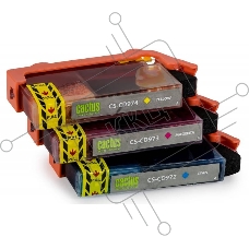Картридж струйный Cactus СS-CD972/3/4 №920XL голубой/желтый/пурпурный (43.8 мл) для HP Officejet 6000/6500/7000/7500