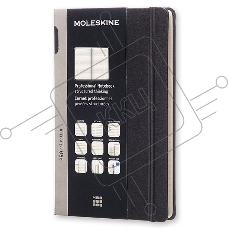 Блокнот Moleskine PROFESSIONAL PROPFNT3HBK Large 130х210мм 240стр. твердая обложка фиксирующая резинка черный