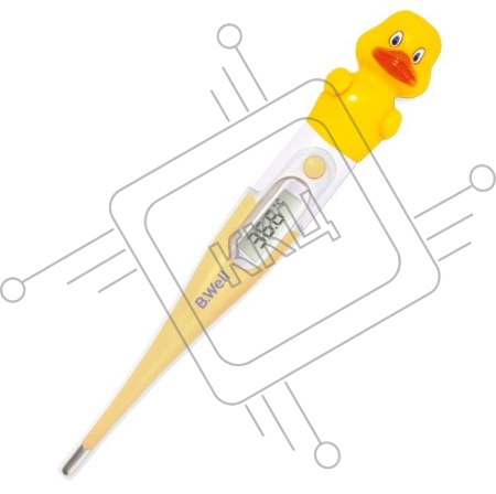 Термометр электронный B.Well WT-06 Flex желтый/белый