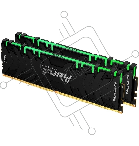 Память оперативная Kingston 16GB 3600MHz DDR4 CL16 DIMM (Kit of 2) FURY Renegade RGB