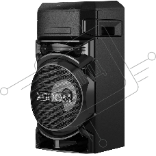 Микросистема LG ON77DK черный/CD/CDRW/DVD/DVDRW/FM/USB/BT