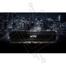 Оперативная память XPG Gammix D20, 32GB (2x16GB), DDR4, 3600MHz, CL18, UDIMM, с радиатором, черный