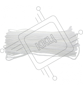 Шнур бельевой полипропиленовый с сердечником, 3 мм, L 20 м, белый, Home// Palisad