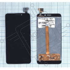 Дисплей для Alcatel One Touch Idol S 6035R черный