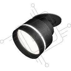 Светильник Ambrella Light XM8102525 SBK/FR черный песок/белый матовый GX53 (A2242, A2106, C8102, N8462)