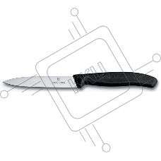 Нож кухонный Victorinox Swiss Classic (6.7703) стальной для чистки овощей и фруктов лезв.100мм прямая заточка черный без упаковки Нож кухонный Victorinox Swiss Classic (6.7703) стальной для чистки овощей и фруктов лезв.100мм прямая заточка черный без упаковки