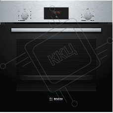 Встраиваемая электрическая духовка Bosch HBF114ES0R / нержавеющая сталь, класс энергоэффективности А, 8 режимов, 3-х слойное остекление, LED-дисплей, утапливаемые переключатели, галогенное освещение, телескопические направляющие на 1-ом уровне, сделано в 