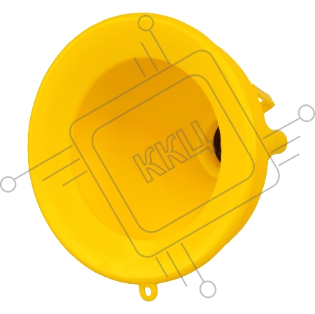 Воронка пластиковая 160 мм с металлическим ситом и гибким наконечником// Denzel